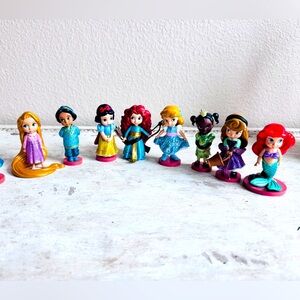 Disney Store Animators Collection Deluxe Princess Figurine Play Set 👸👑